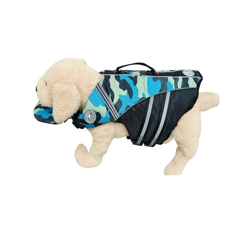High-Buoyancy Reflective Dog Life Jacket with Rescue Handle