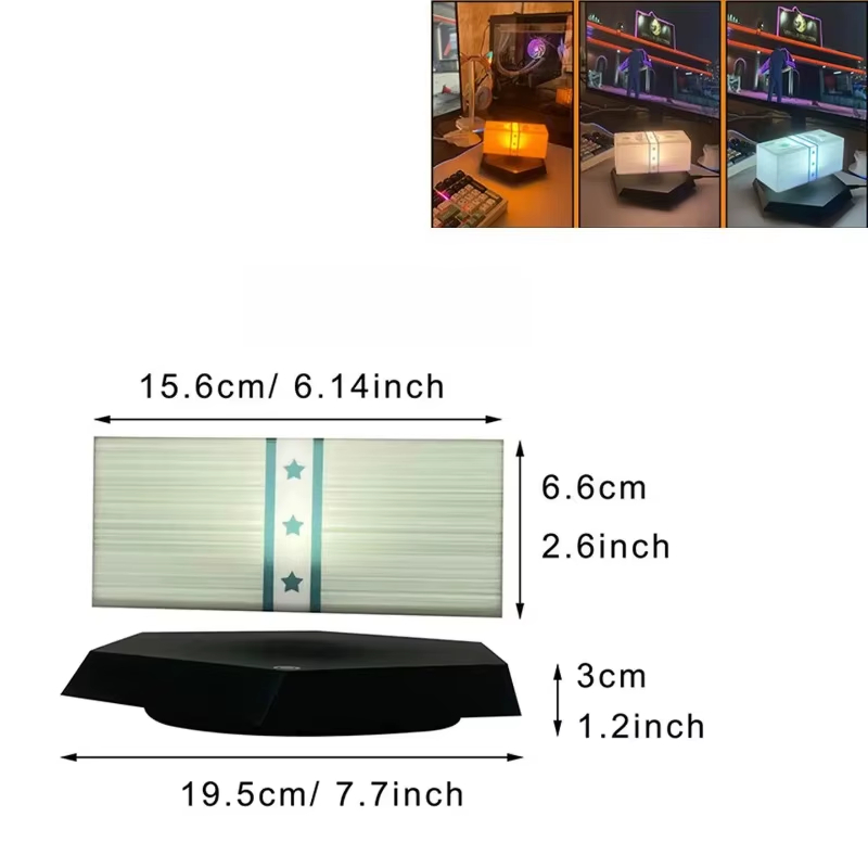 💰 Floating Maglev Money Lamp