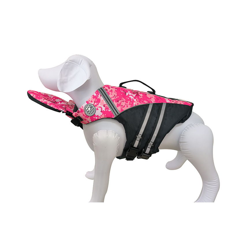 High-Buoyancy Reflective Dog Life Jacket with Rescue Handle