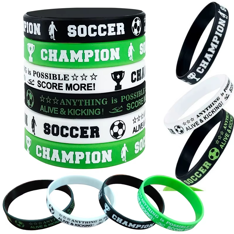 ⚽ Football Silicone Wristband