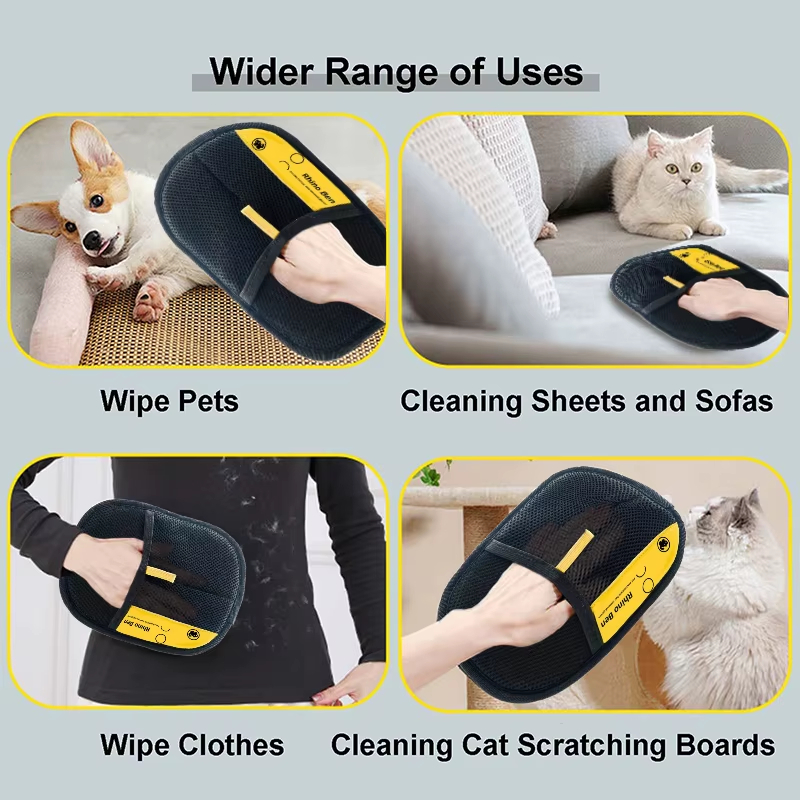 Pet Hair Remover Electrostatic Gloves