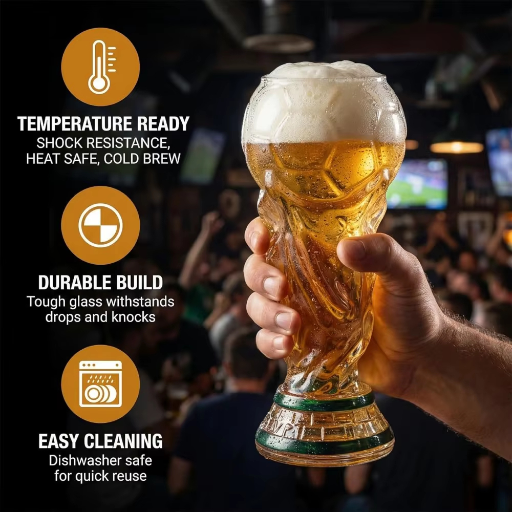 🏆Hercules Football Glass🍻