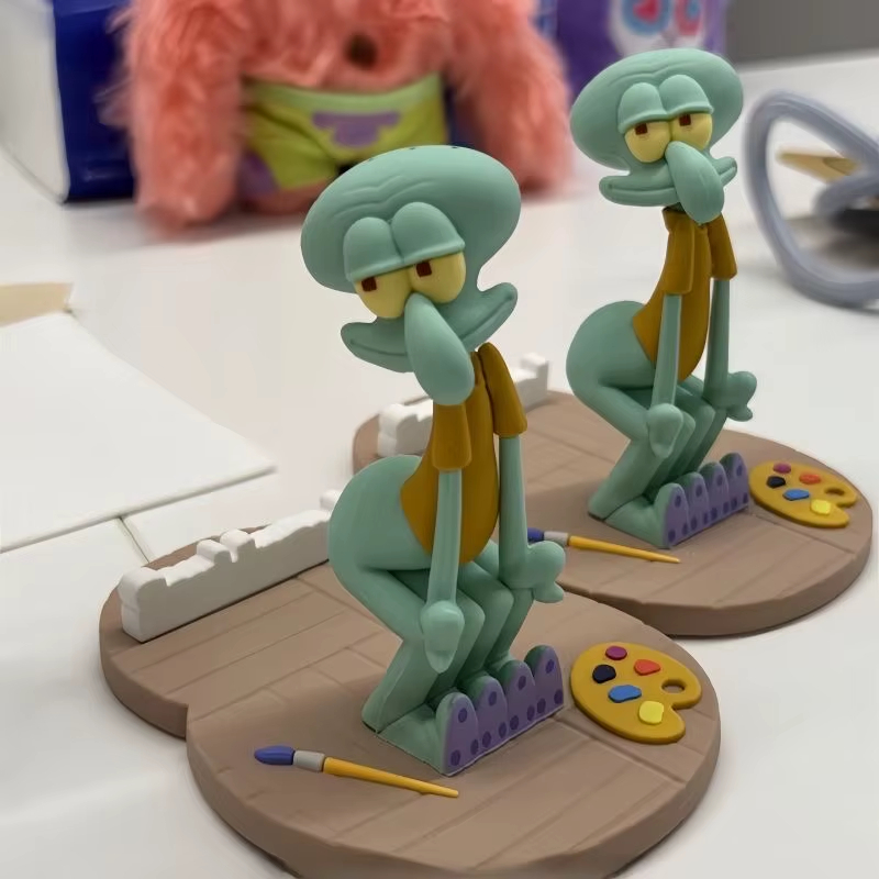 🐙 Cartoon Octopus Phone Stand