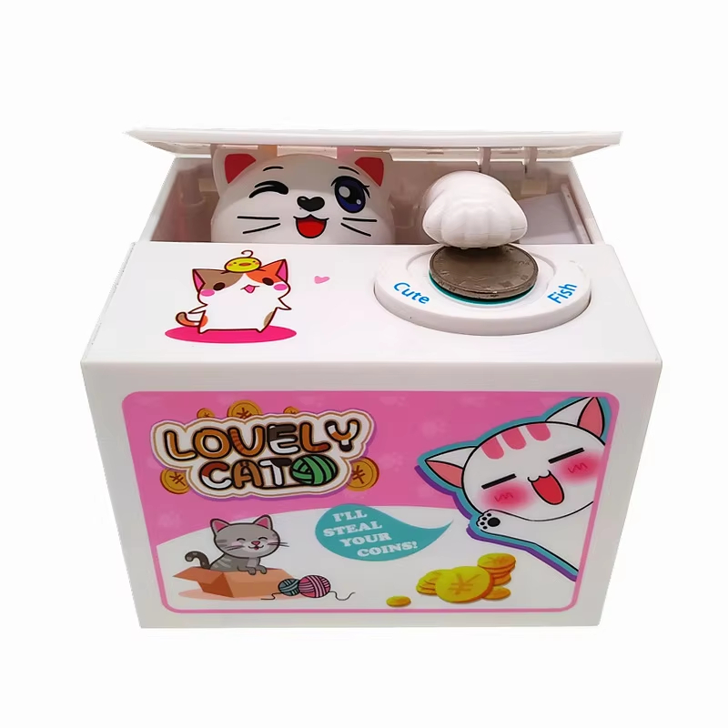 Automatic Coin-Eating Piggy Bank