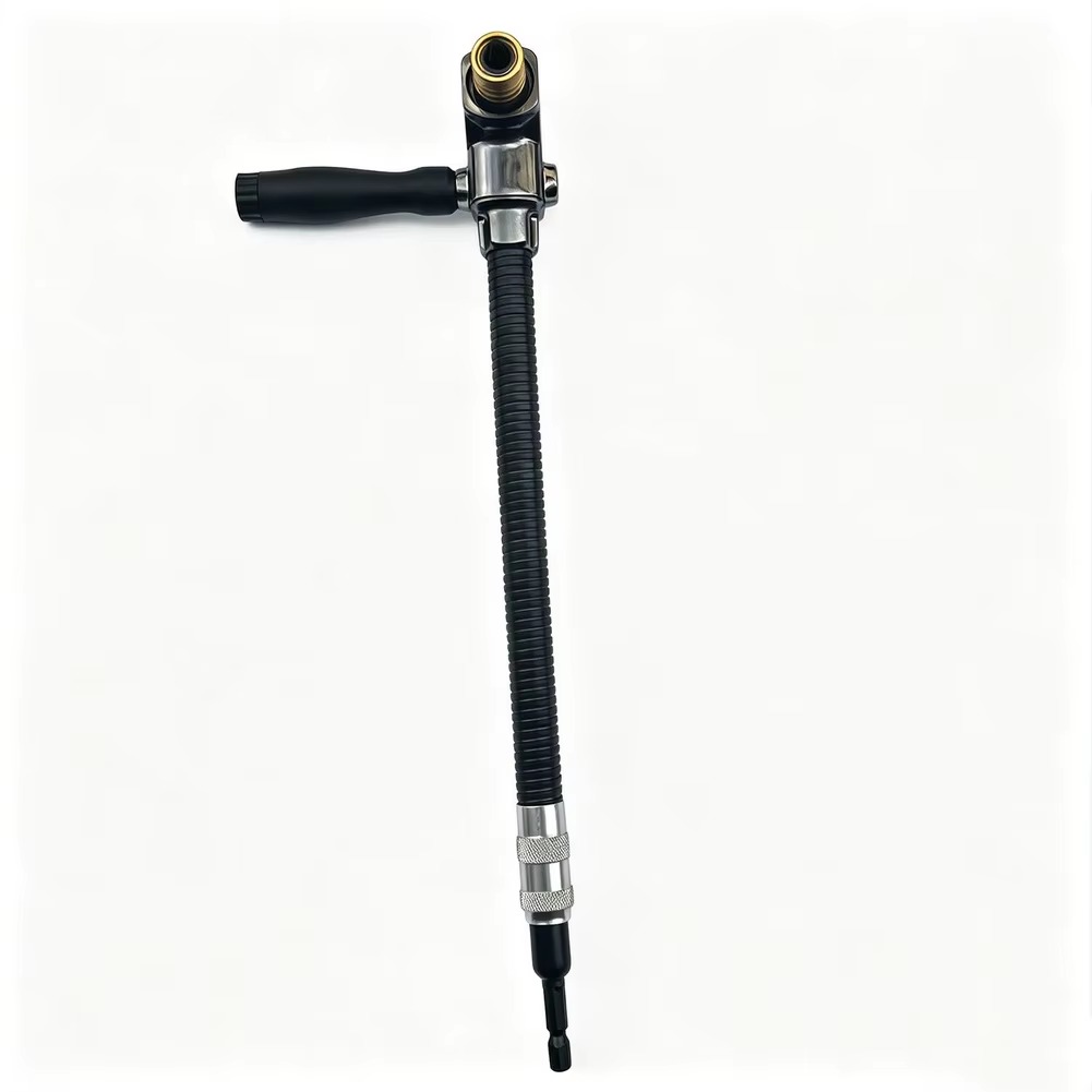 300mm Flexible Shaft Screwdriver Bit Extension with 1/4" Quick-Change Adapter