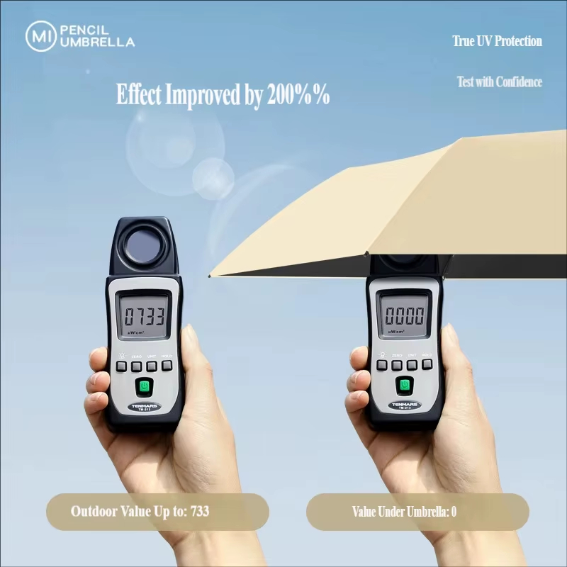 UV Protection Dual-Use Sun & Rain Portable Umbrella