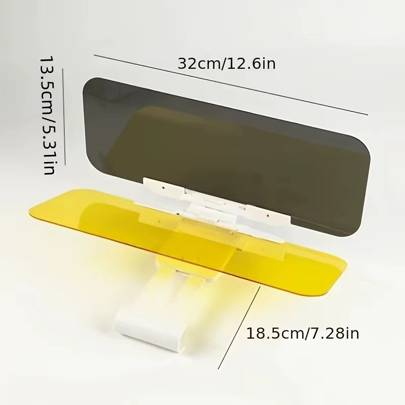 🚗 Dual-Purpose Car Sun Visor Extender – Day & Night Anti-Glare Shield