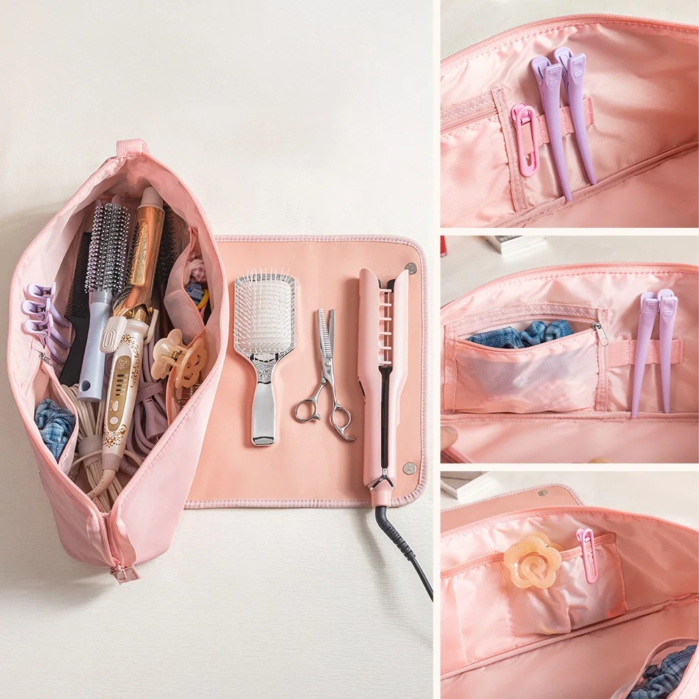 My Kit Where Tools Meet Blooms - Personalized Hair Tools Travel Bag