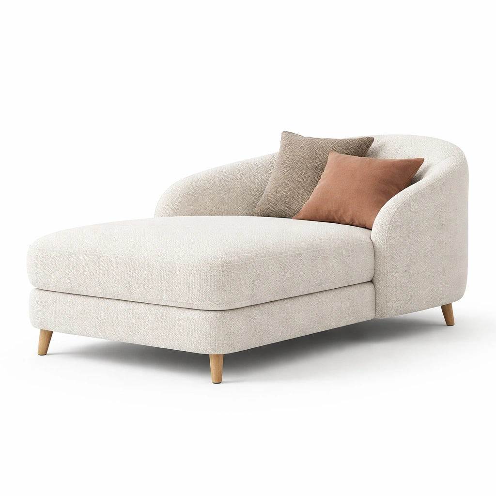 Loungesessel Hellblau Holz-lorqena