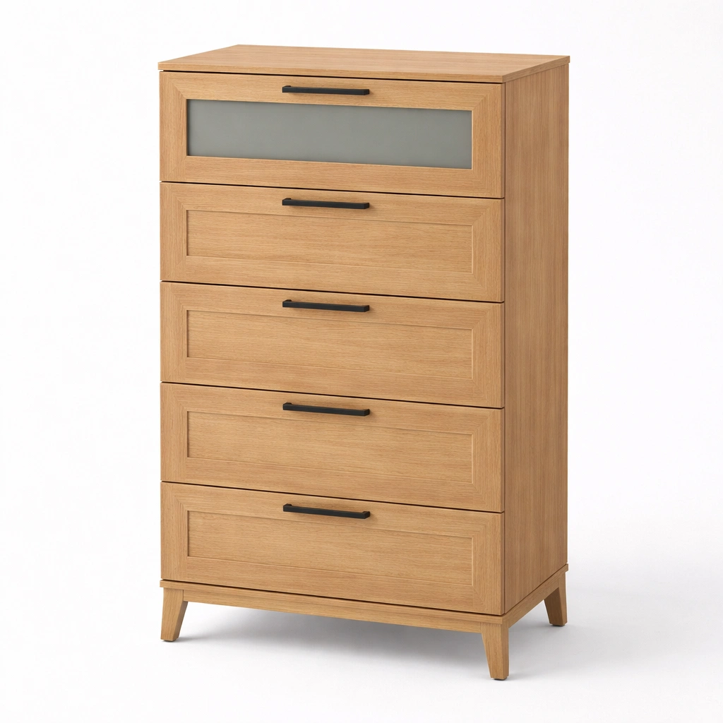 Kommode Rattan Beige-lorqena