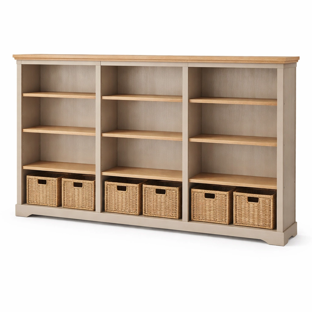 Sideboard Regal gross Beige-lorqena