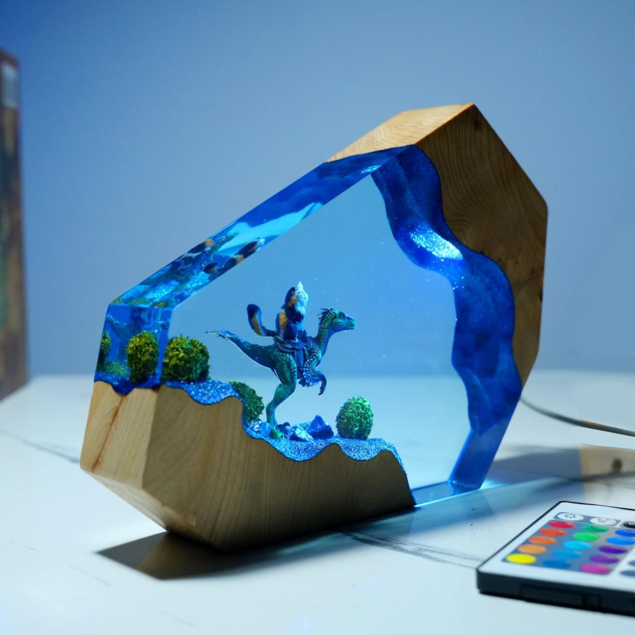 Dungeon Crawler Carl Resin Lamp Unique Gift Home Decor