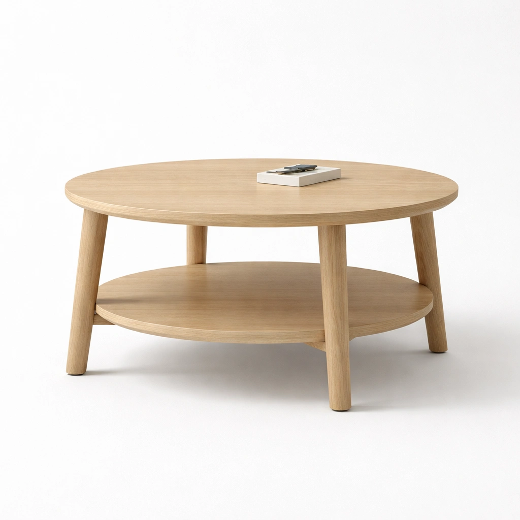 Couchtisch rund klassisch-arqvir