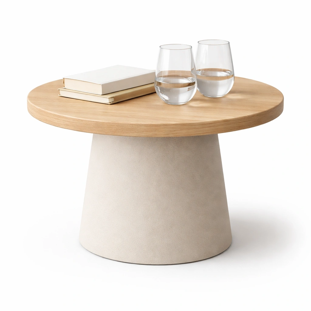 Beistelltisch rund modern-arqvir