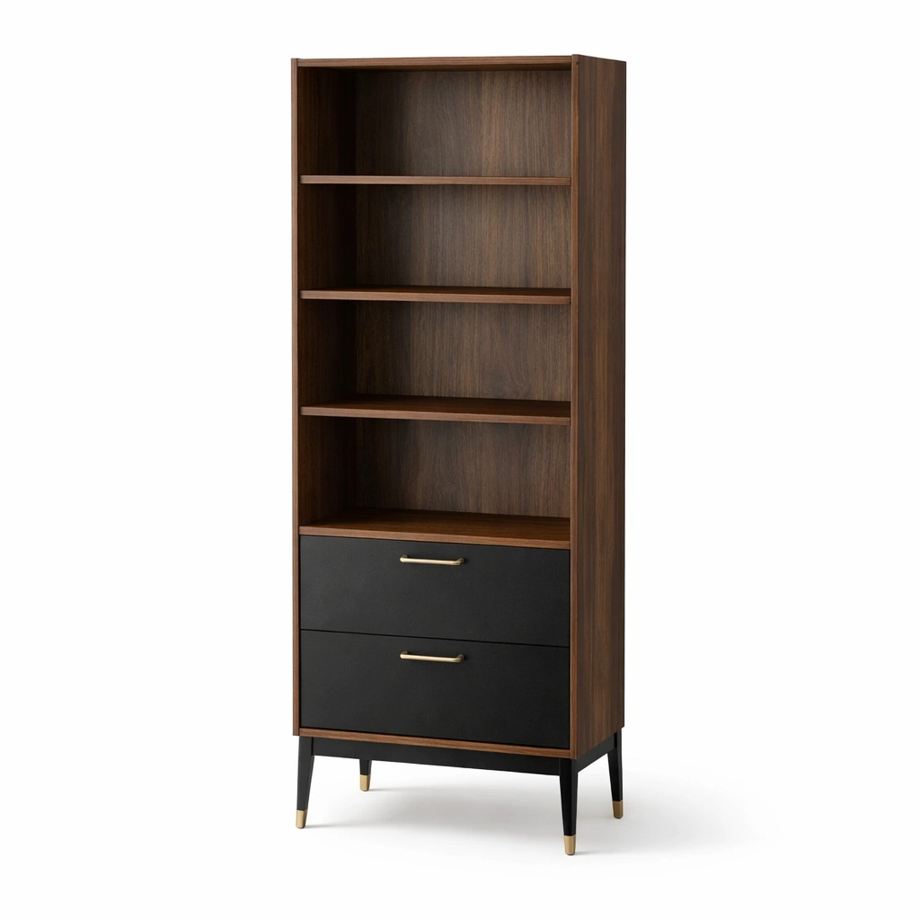 Regal hoch mit Schubladen-arqvir