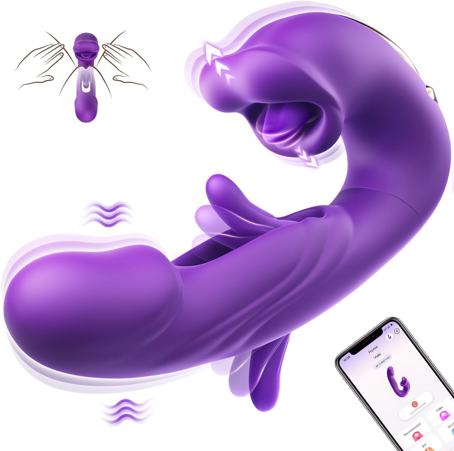 🎁2024 New Upgraded Thrusting Dildo