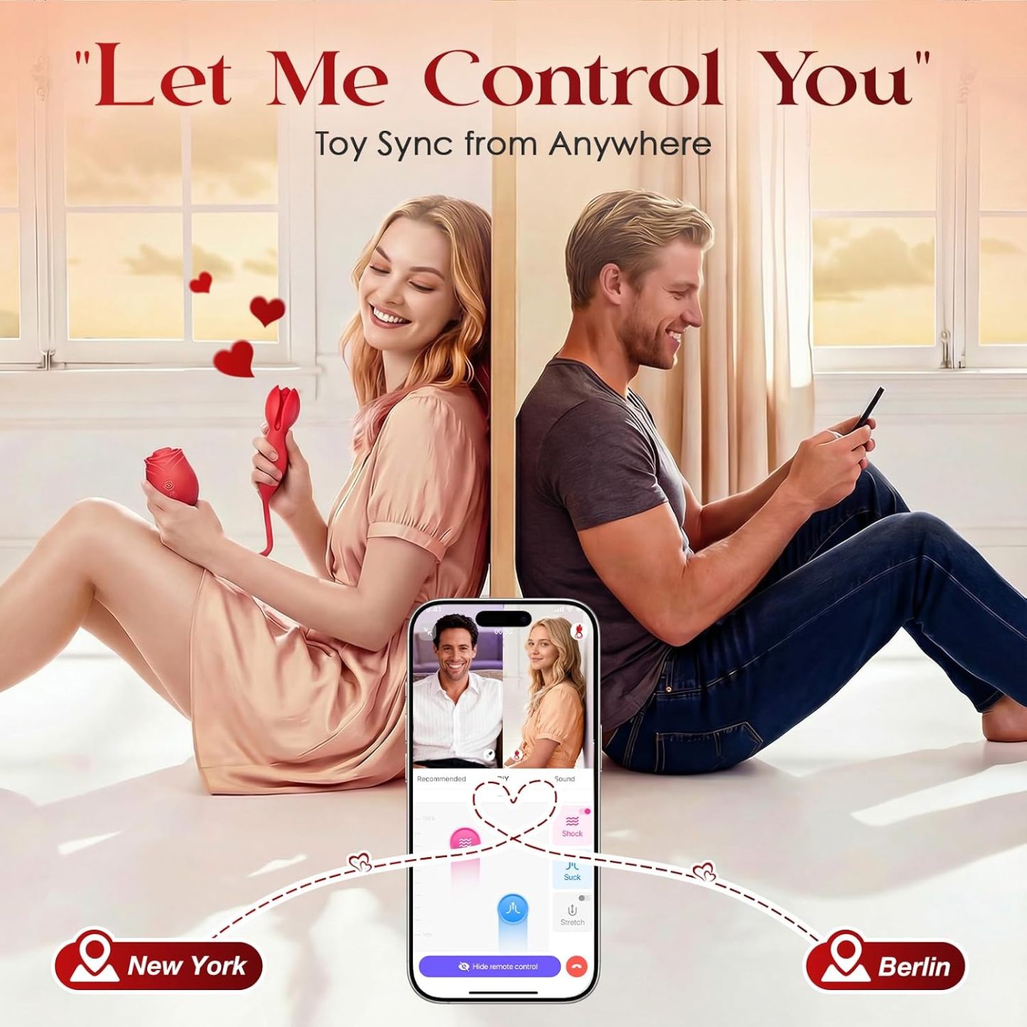 🎁🔥 2026 Hot Selling Product 🎁🔥 Rose　Smart Intimate Toy 🎁🔥 AI Sync + 10 Personalized Modes