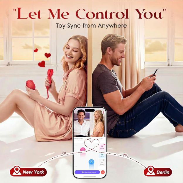 🎁🔥 2026 Hot Selling Product 🎁🔥 Rose　Smart Intimate Toy 🎁🔥 AI Sync + 10 Personalized Modes