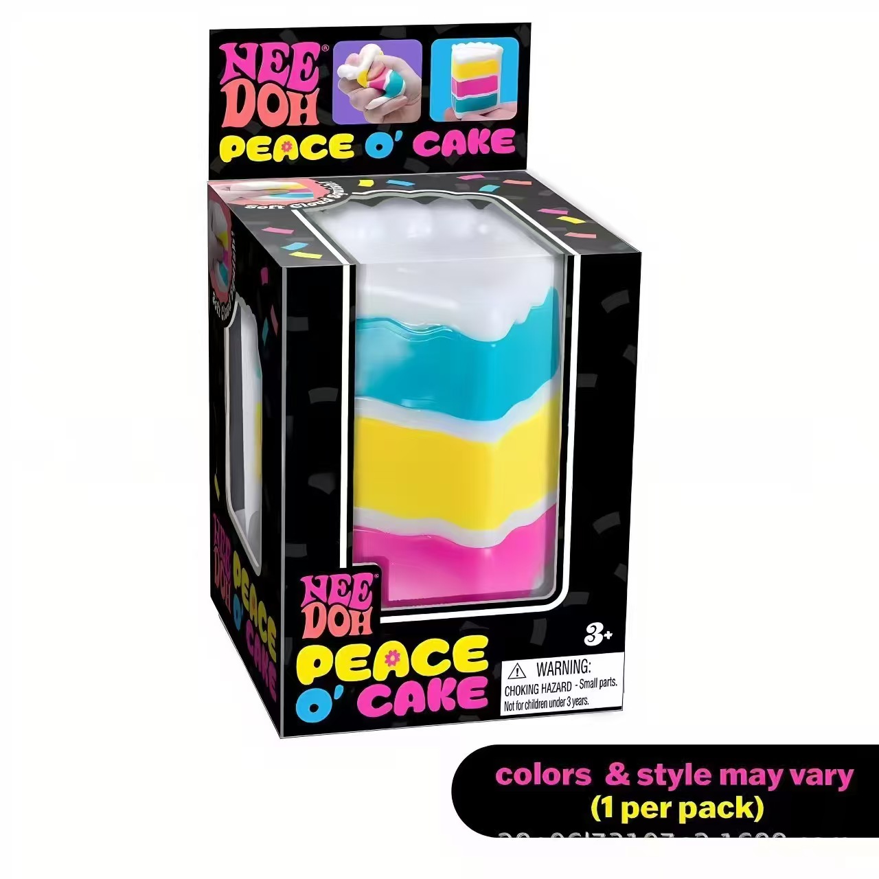 Gradient Cake Squeeze Toy — Sensory Squeeze Toy