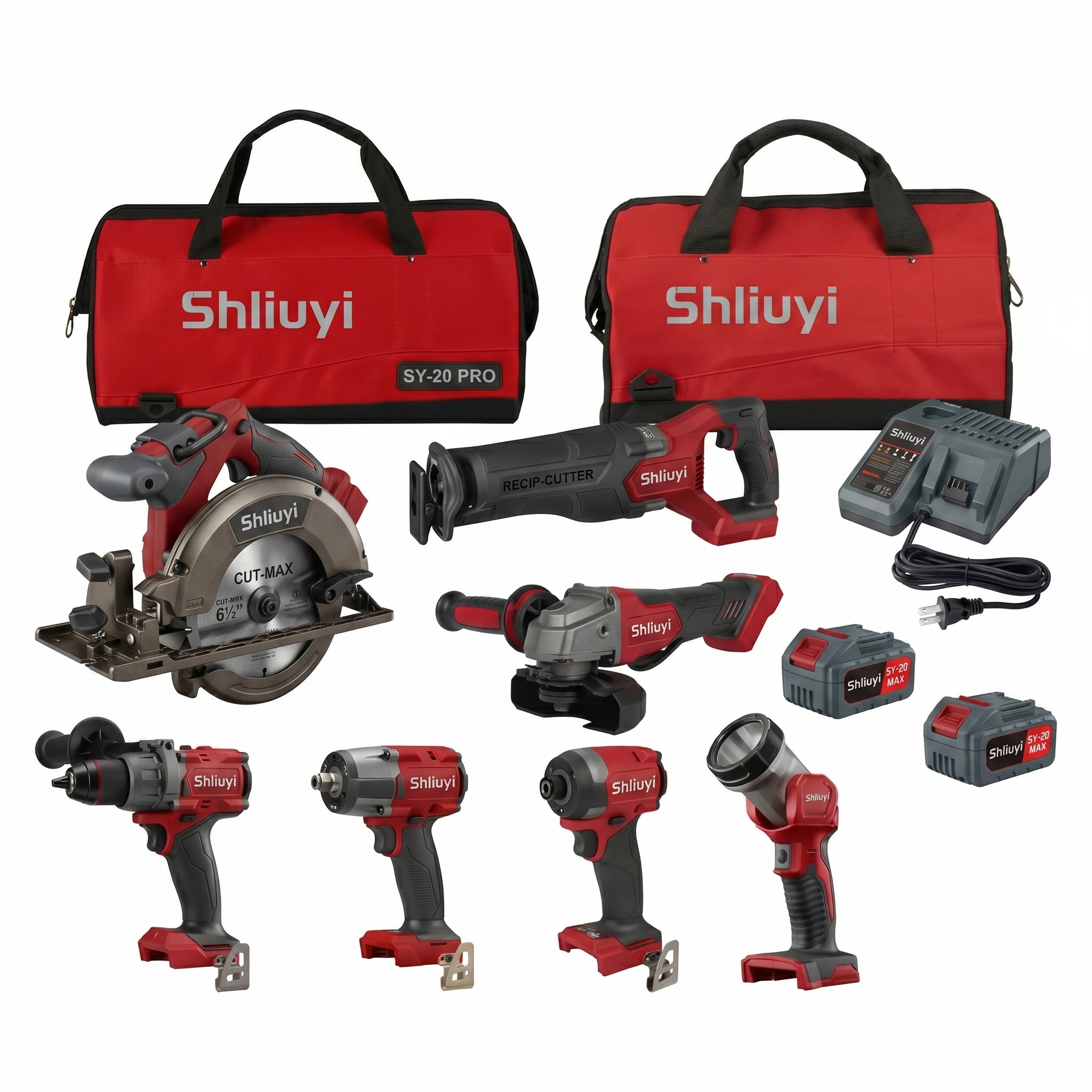 20-Volt Lithium-Ion Cordless Combo Tool Kit (16-Tool)