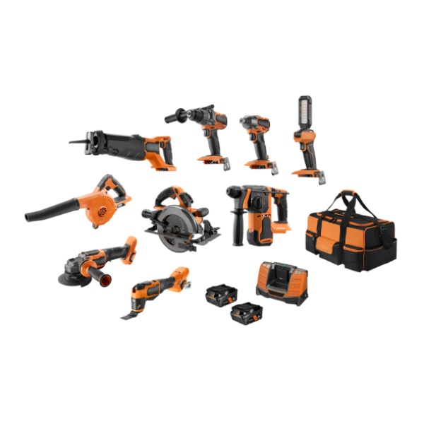 Last Day For Clearance⚡18V FUSION/BRUSHLESS 10-PIECE 5.0AH FORCE KIT