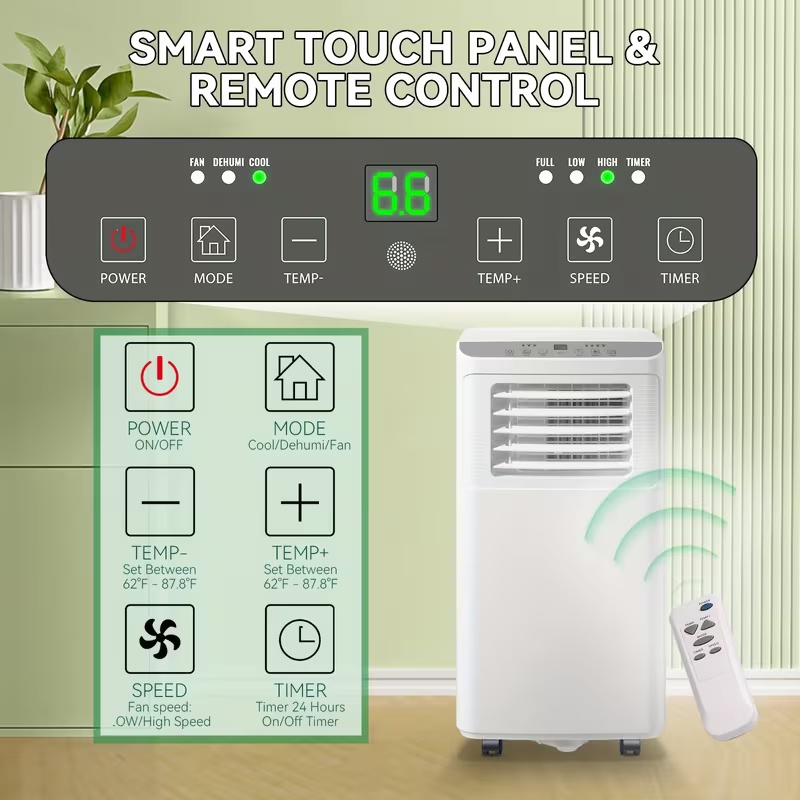 🔥Summer Best-Seller🔥3-in-1 Multifunctional Portable Air Conditioner (8,000 BTU)