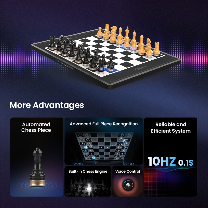 🔥Today's Special🔥 Advanced Robotic Chessboard with Wooden Pieces