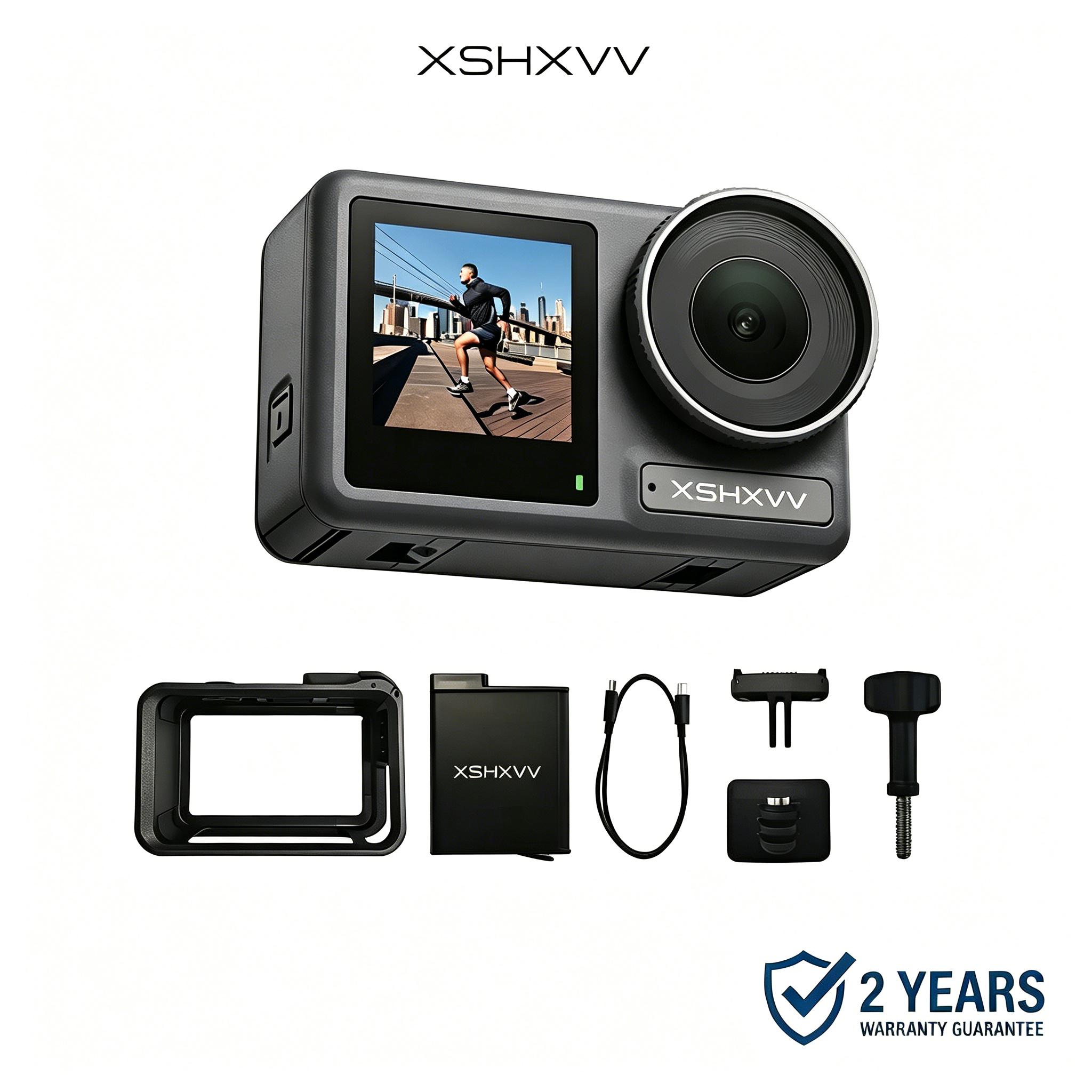 XSHXVV-4K Adventure Camera for Travel, Vlogging & Outdoor Sports