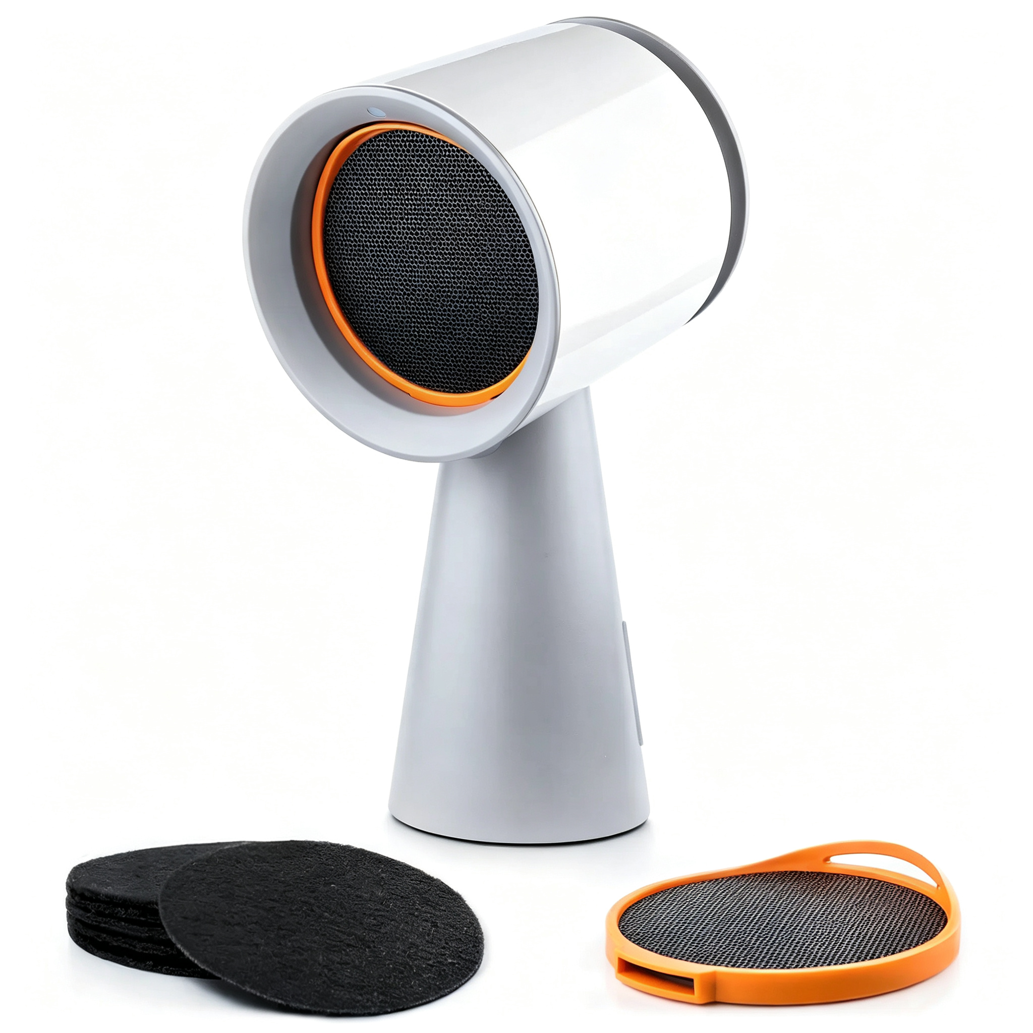 Portable Range Hood Kitchen -Powerful 3-Speed Suction Desktop CompactRange Hood - 2x Quad-Core Filters - 6 xActivated Carbon Filters - Original Low NoiseKitchen Exhaust Fan with Large Oil CollectionCup