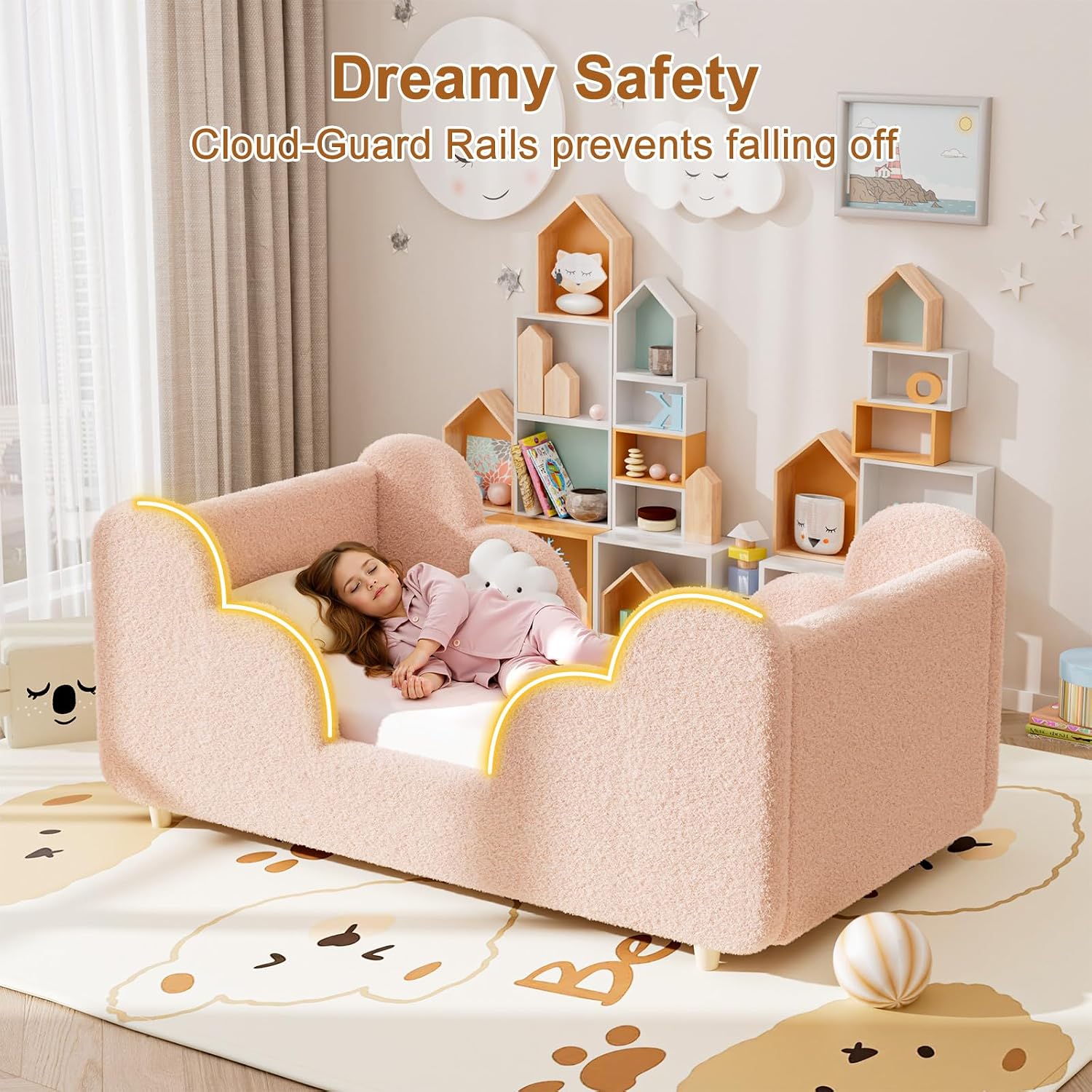 Toddler Bed Safety Guard Rails