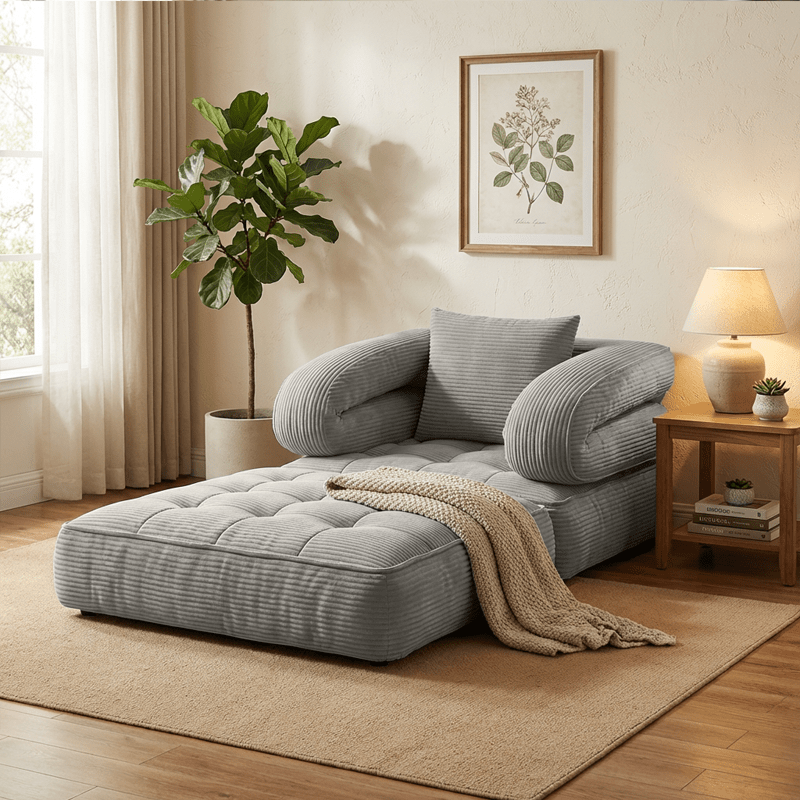3-in-1 Convertible Folding Sofa Bed