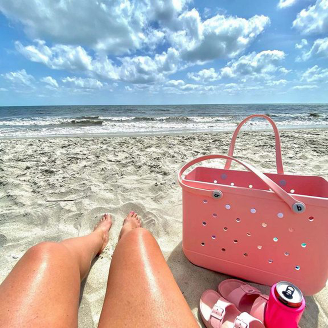 ☀️Summer Promotion - 70% OFF🎉Original Mummy 'Ugly' Bag - Large Waterproof Washable TipOpen Tote Bag for the Beach Boat Pool Sports