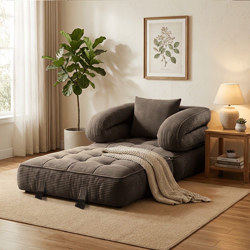 3-in-1 Convertible Folding Sofa Bed