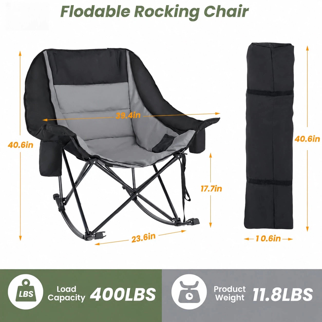 Flodable Rocking Chair