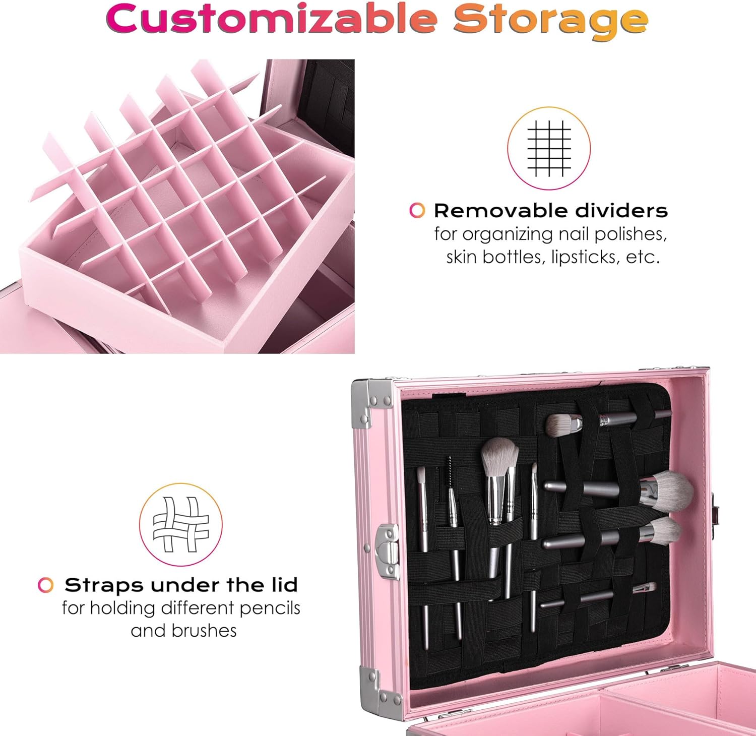 🎉Anniversary Sale - Rolling Manicure Table Makeup Station!