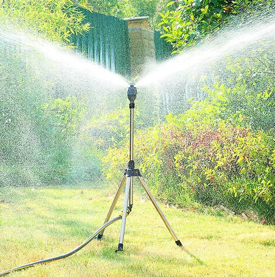 (🔥SPRING HOT SALE 30% OFF🌟)Rotating Tripod Sprinkler