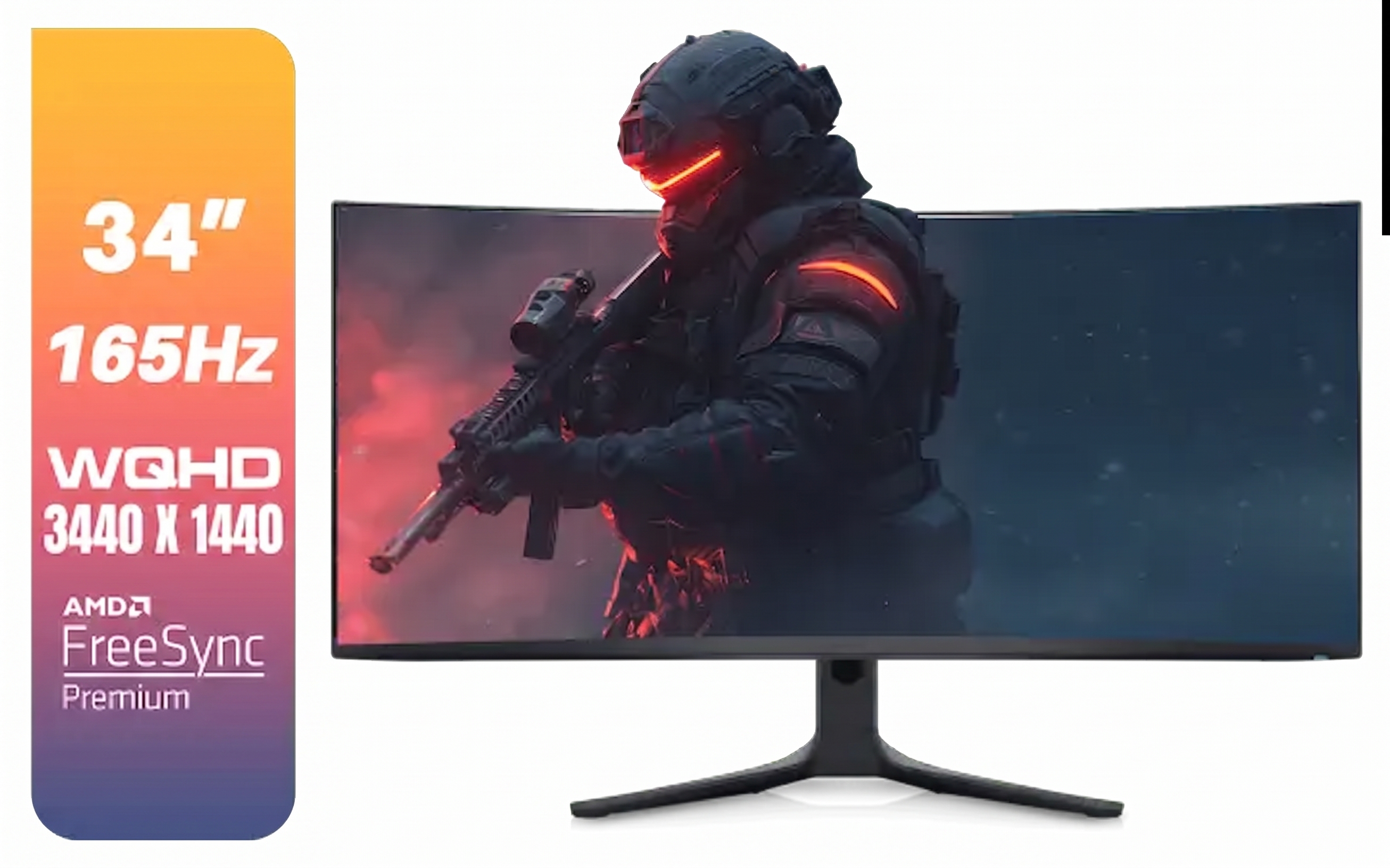 🕒Limited Time Duty Free🔥34" QD-OLED 165Hz Curved Gaming Monitor