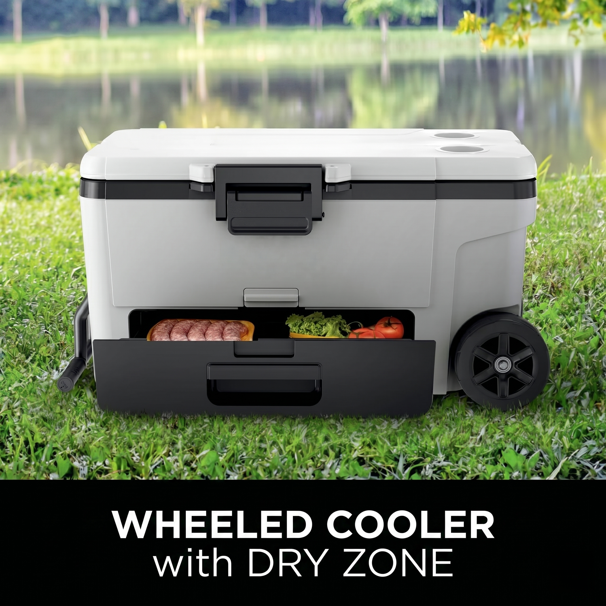 65qt Cooler with Wheels