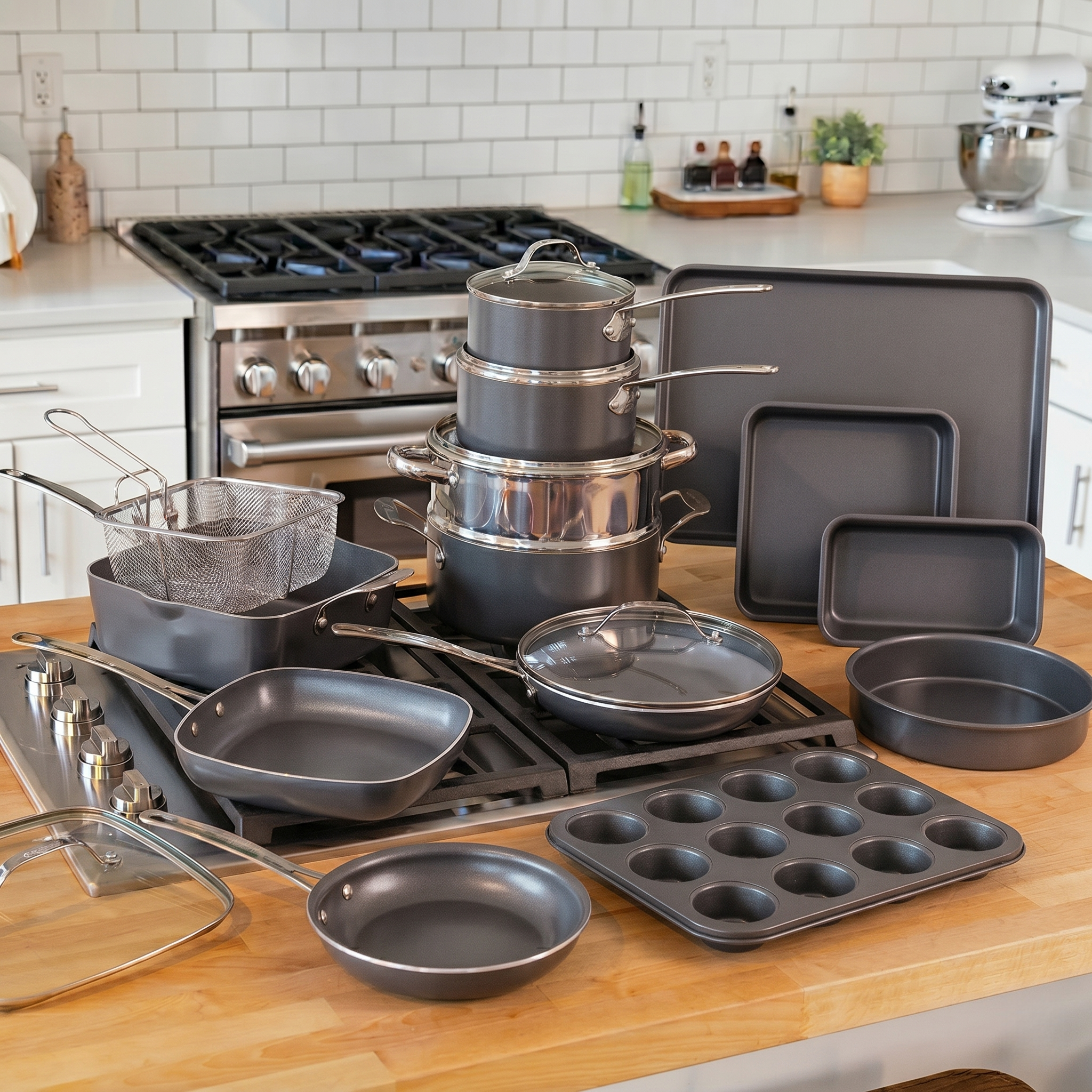 Ultimate All-in-One Cooking Set (20-piece Kit)