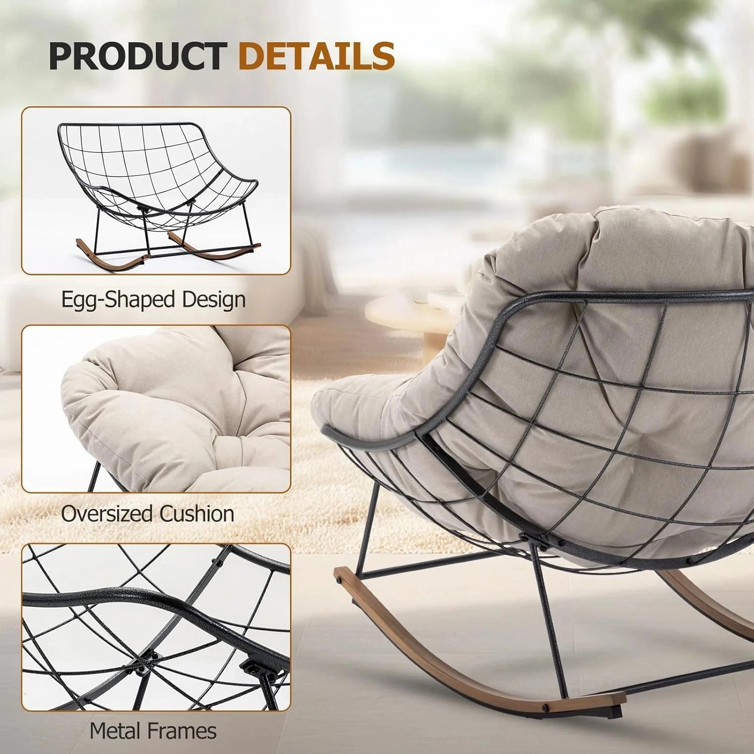 Outdoor Rocking Chair