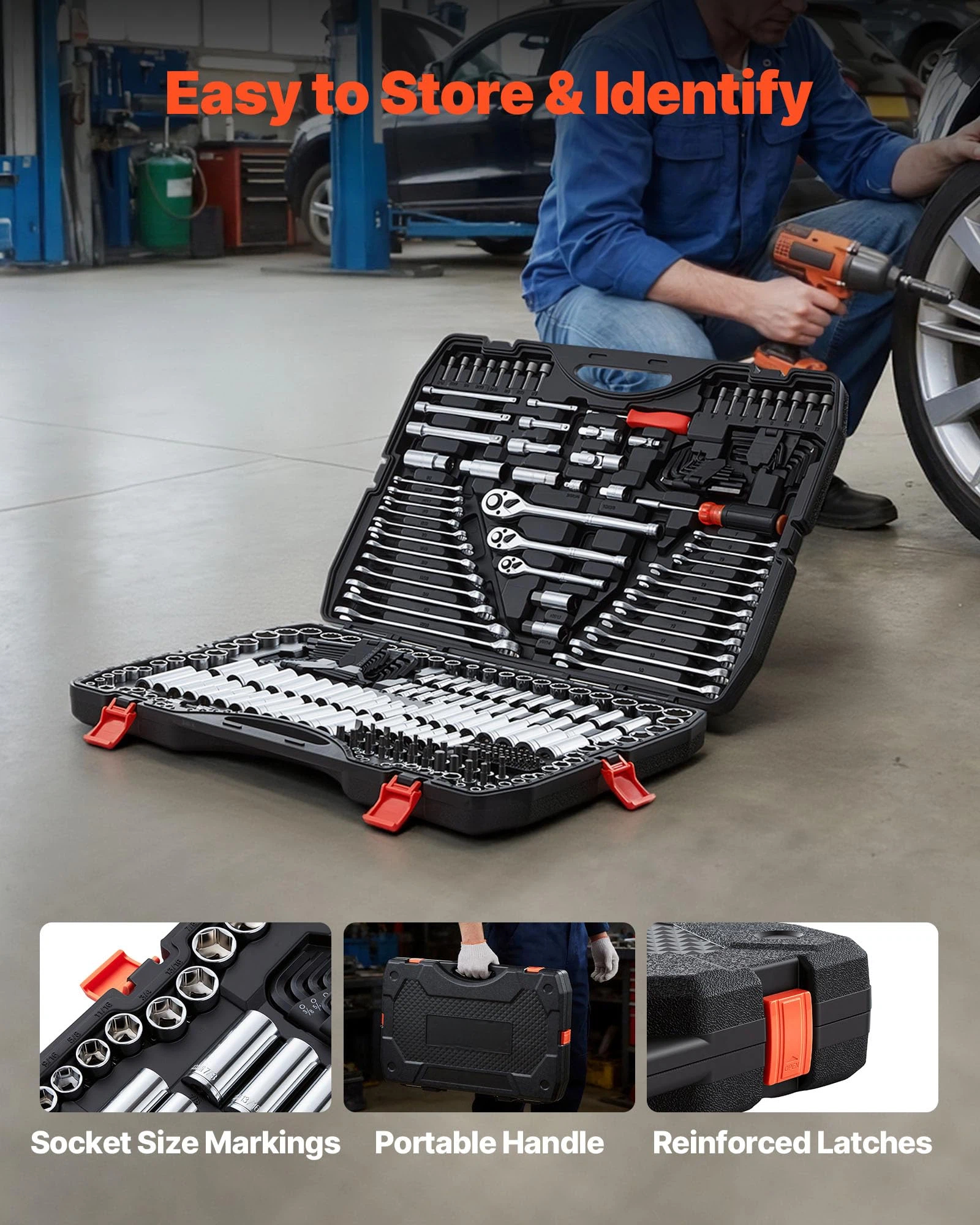 308-Piece Mechanic Tool Kit