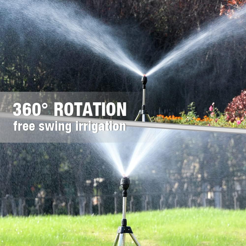 (🔥SPRING HOT SALE 30% OFF🌟)Rotating Tripod Sprinkler