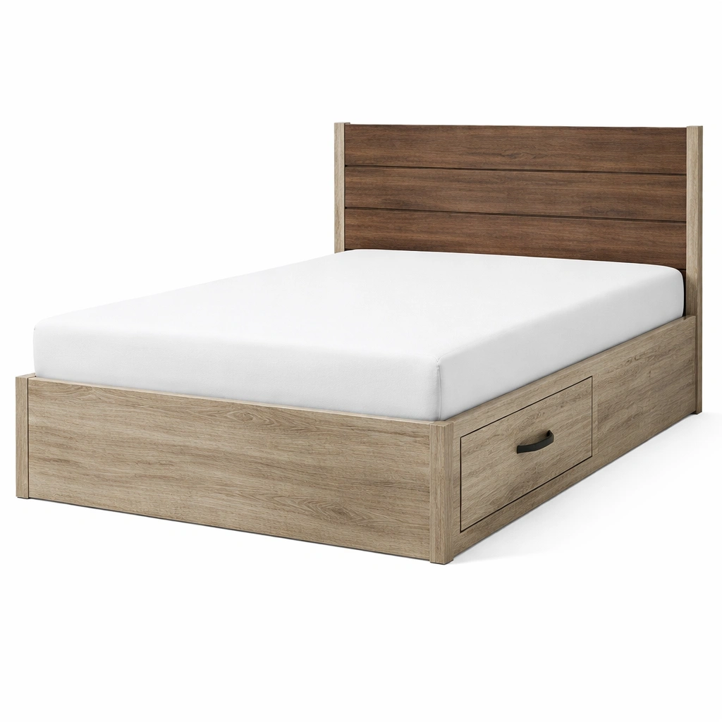 Cama con almacenamiento - roomlena