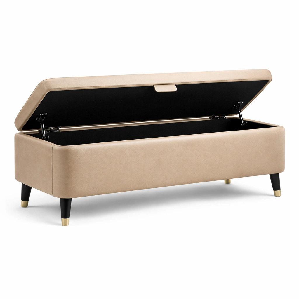 Banco con almacenamiento - livunia