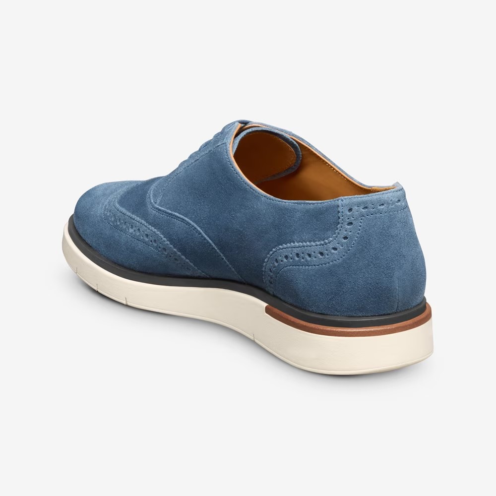Almond Commuting Style Lace-up Hybrid Oxford