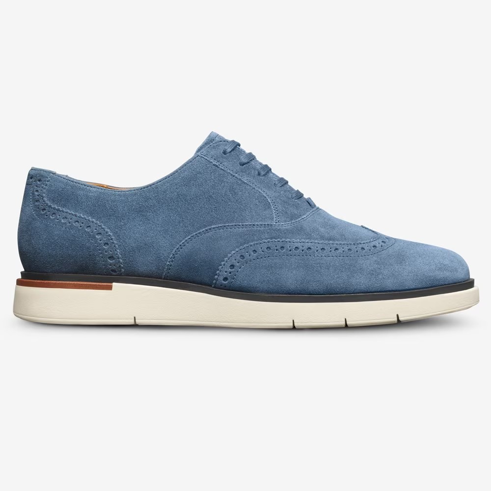 Almond Commuting Style Lace-up Hybrid Oxford
