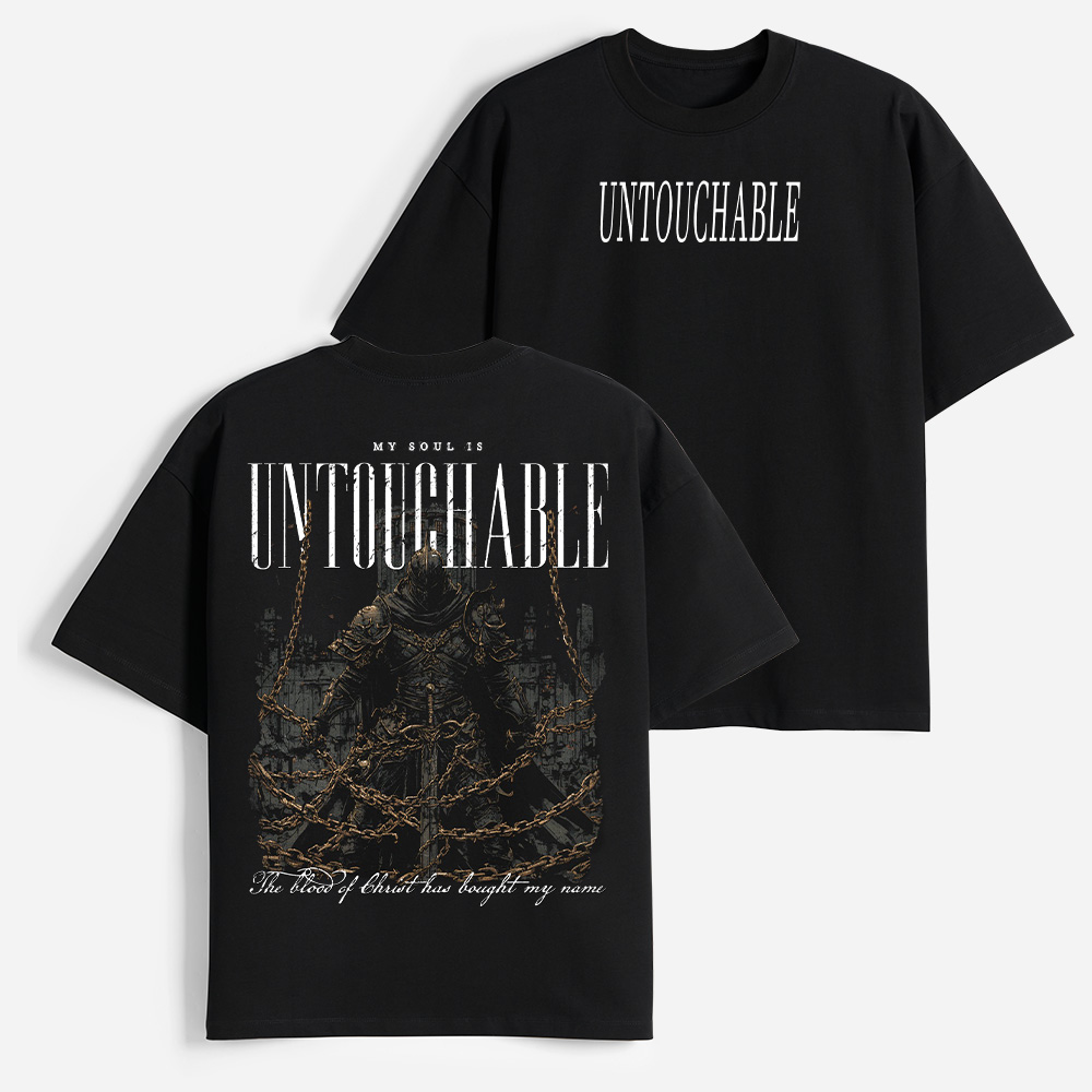 My Soul is Untouchable Christian Heavy Elbow-Sleeve T-Shirt