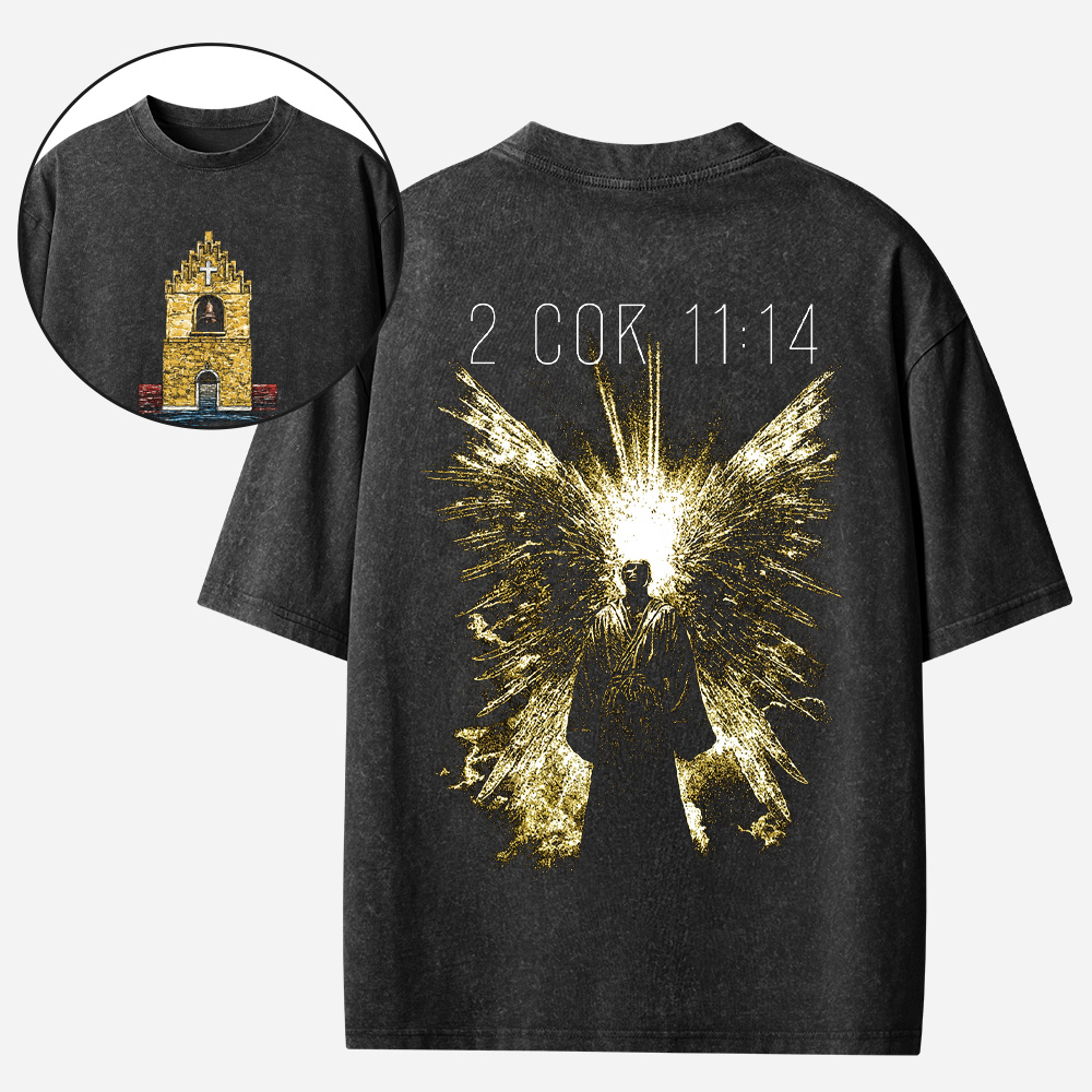 Faithcore Christian Washed T-Shirt