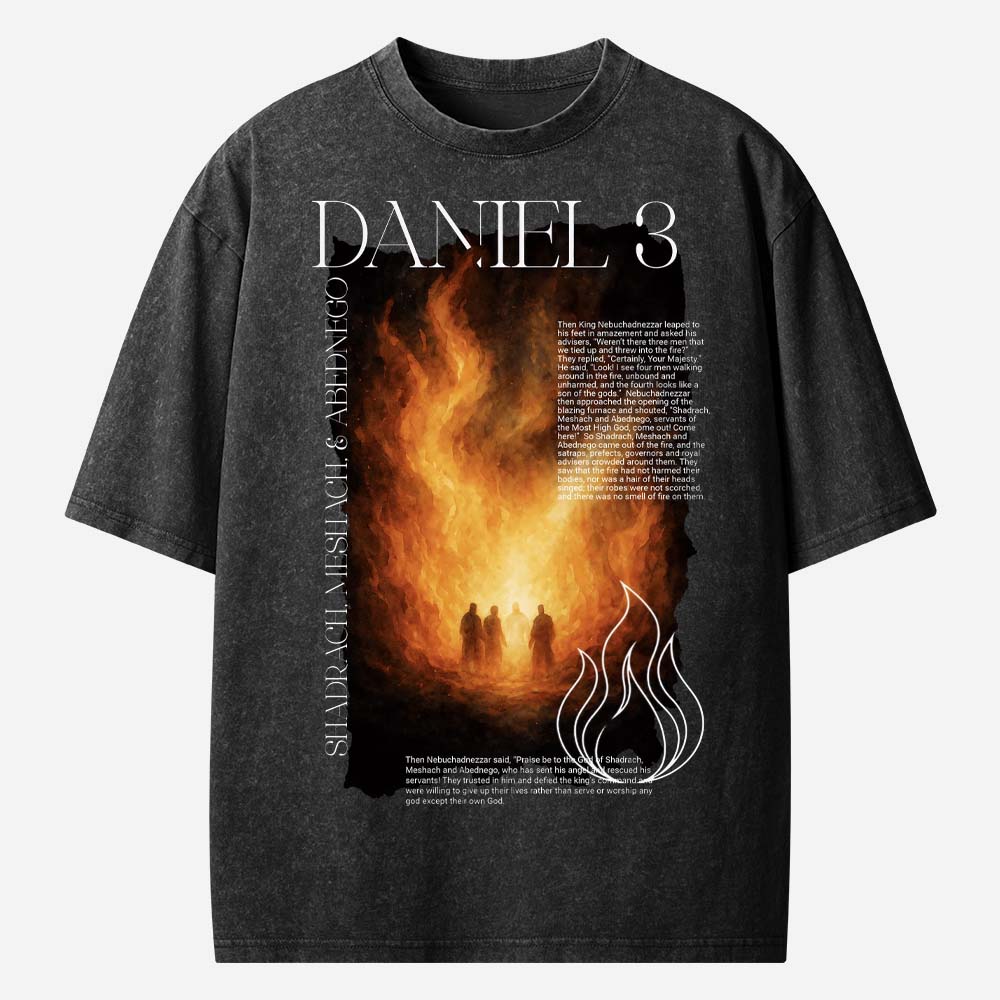  Bible Story Christian Washed T-Shirt