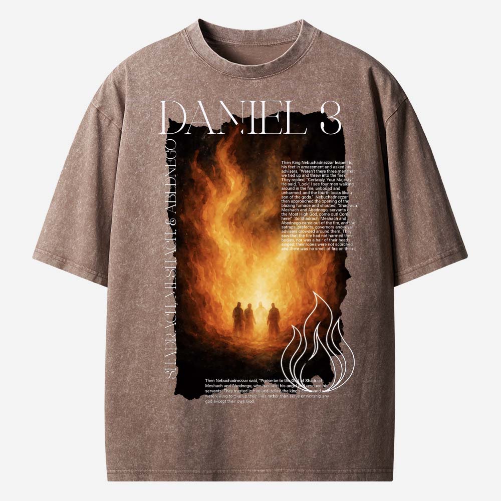  Bible Story Christian Washed T-Shirt